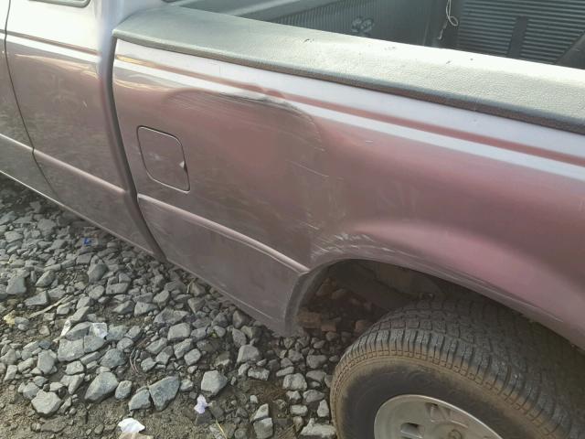 1FTCR14A5VPA17435 - 1997 FORD RANGER SUP GRAY photo 9