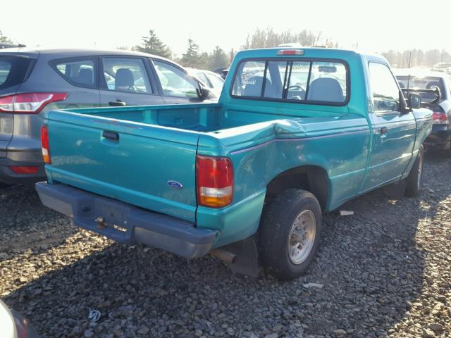 1FTCR10A1RPB12425 - 1994 FORD RANGER GREEN photo 4