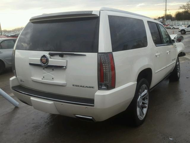 1GYS4JEF8ER152315 - 2014 CADILLAC ESCALADE E WHITE photo 4