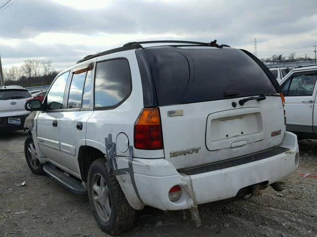 1GKDT13S642391780 - 2004 GMC ENVOY WHITE photo 3