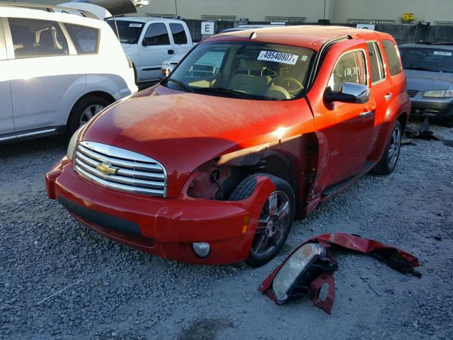 3GNCA53V79S633736 - 2009 CHEVROLET HHR LT RED photo 2