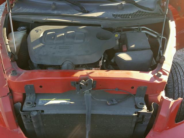 3GNCA53V79S633736 - 2009 CHEVROLET HHR LT RED photo 7