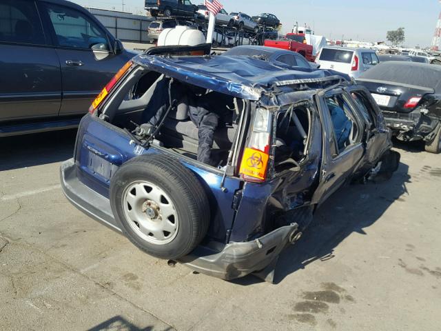 JHLRD1869WC086073 - 1998 HONDA CR-V EX BLUE photo 4