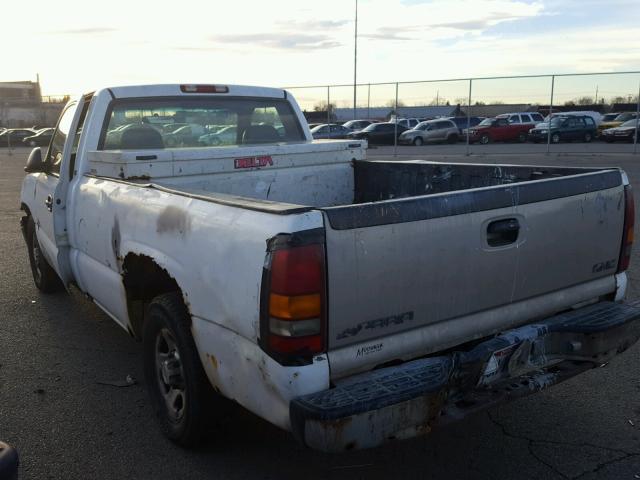 1GCEC14W8XE203278 - 1999 CHEVROLET SILVERADO WHITE photo 3