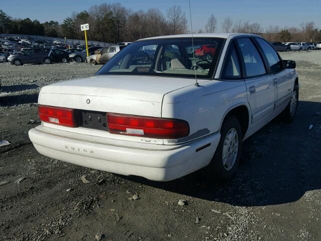 2G4WB52M9T1449960 - 1996 BUICK REGAL CUST WHITE photo 4