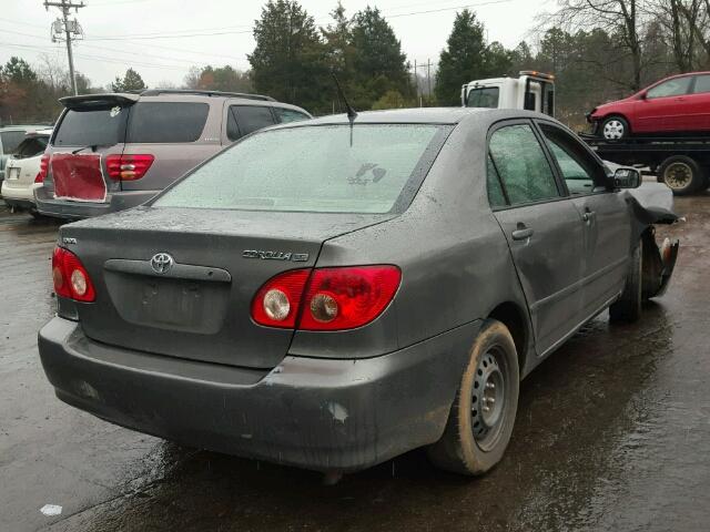 2T1BR32E26C703297 - 2006 TOYOTA COROLLA CE GRAY photo 4