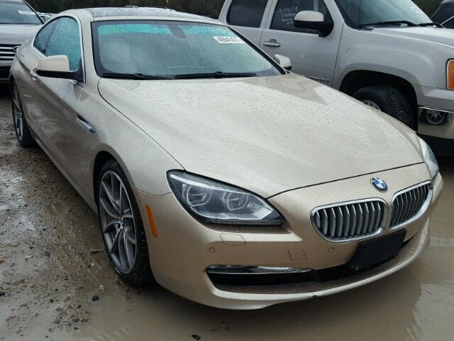 WBALX3C57CDV77782 - 2012 BMW 650 I GOLD photo 1