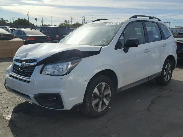 JF2SJABC6HH517823 - 2017 SUBARU FORESTER 2 WHITE photo 2