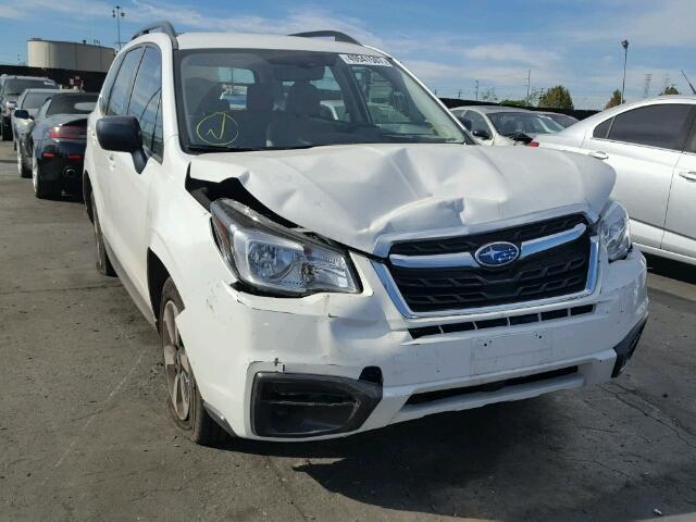 JF2SJABC6HH517823 - 2017 SUBARU FORESTER 2 WHITE photo 9