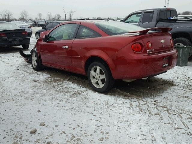 1G1AF1F58A7134512 - 2010 CHEVROLET COBALT 2LT RED photo 3