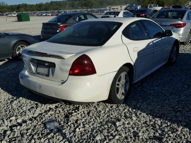 2G2WR554561199184 - 2006 PONTIAC GRAND PRIX WHITE photo 4