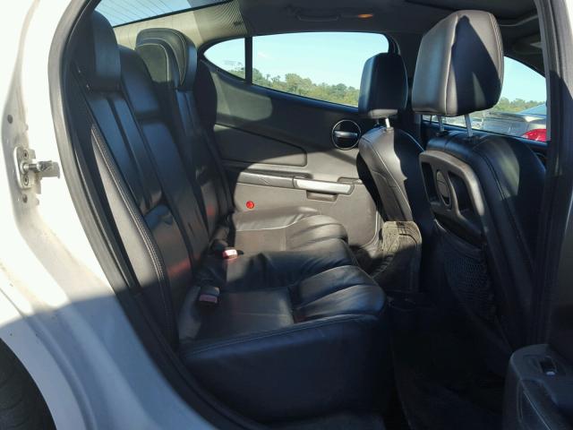 2G2WR554561199184 - 2006 PONTIAC GRAND PRIX WHITE photo 6