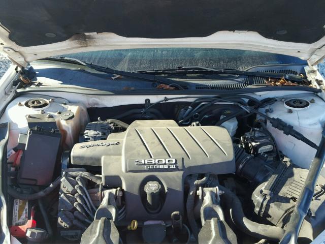 2G2WR554561199184 - 2006 PONTIAC GRAND PRIX WHITE photo 7