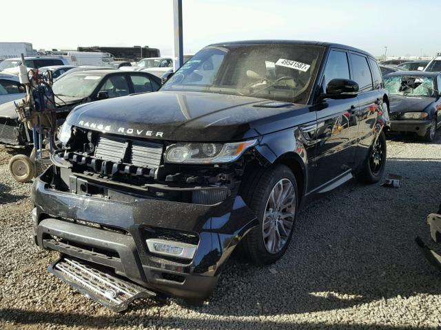 SALWR2FV5HA144057 - 2017 LAND ROVER RANGE ROVE BLACK photo 2