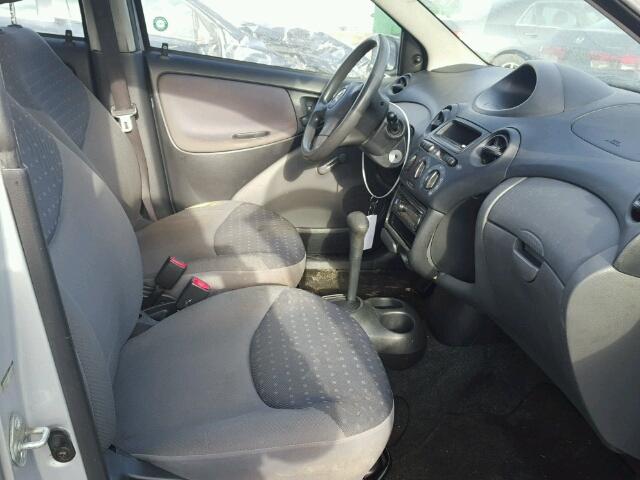 JTDKT123540051352 - 2004 TOYOTA ECHO SILVER photo 5