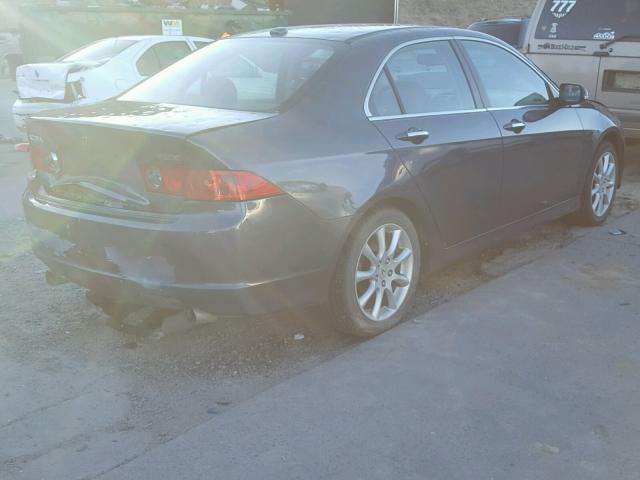 JH4CL96968C016887 - 2008 ACURA TSX BLUE photo 4