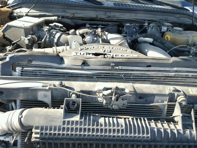 1FTWW31RX8EC35768 - 2008 FORD F350 SRW S GRAY photo 7