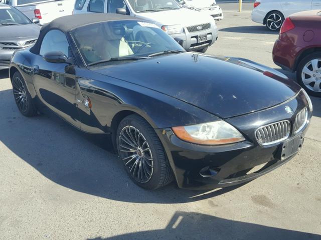 4USBT53423LU04510 - 2003 BMW Z4 3.0 BLACK photo 1