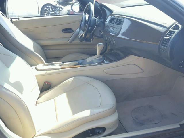 4USBT53423LU04510 - 2003 BMW Z4 3.0 BLACK photo 5