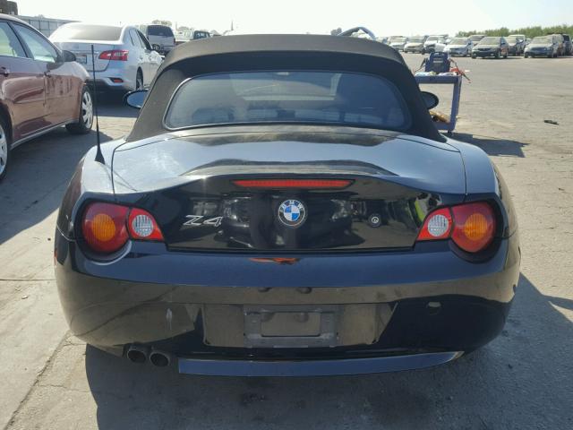 4USBT53423LU04510 - 2003 BMW Z4 3.0 BLACK photo 6