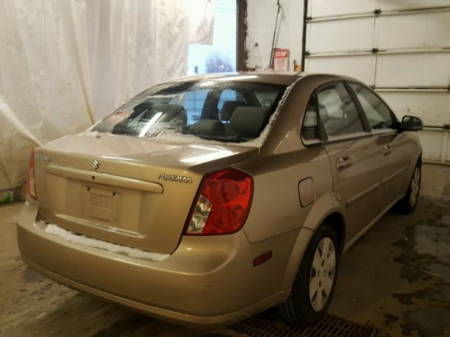 KL5JD56ZX8K797858 - 2008 SUZUKI FORENZA BA GOLD photo 4