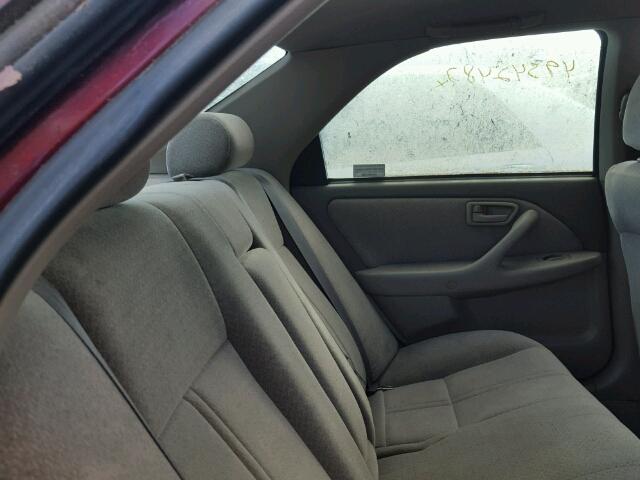 4T1BF22K7YU101327 - 2000 TOYOTA CAMRY LE 红色 照片 6