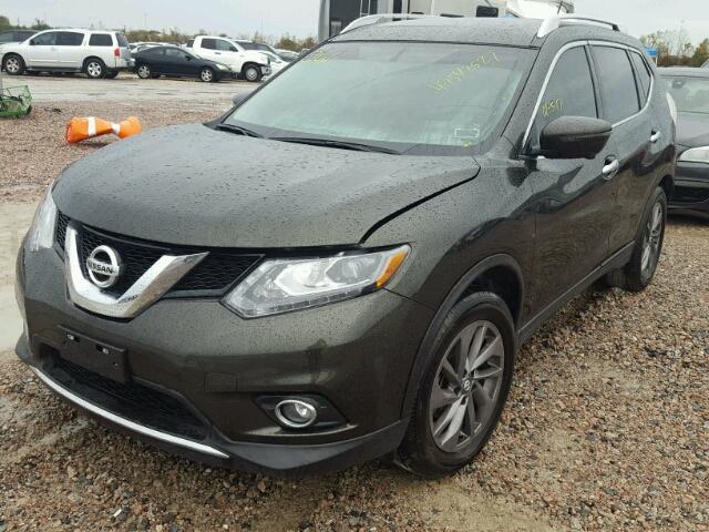 5N1AT2MT7GC852684 - 2016 NISSAN ROGUE S BLACK photo 2