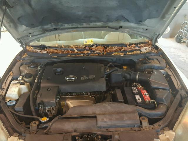 1N4AL11D36C123307 - 2006 NISSAN ALTIMA S GOLD photo 7