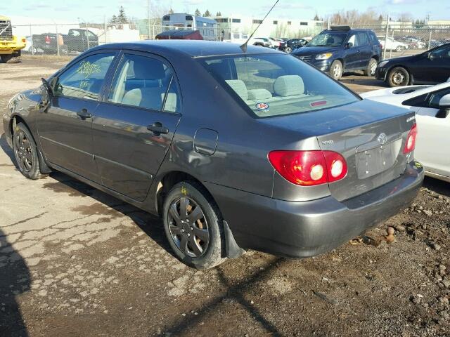 2T1BR32E17C830883 - 2007 TOYOTA COROLLA CE GRAY photo 3