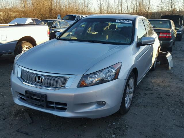 1HGCP3F82AA014745 - 2010 HONDA ACCORD EXL SILVER photo 2