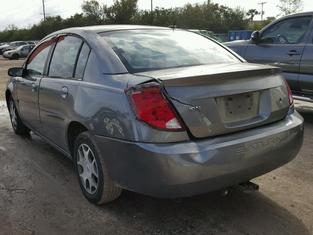 1G8AJ54F45Z105361 - 2005 SATURN ION LEVEL BLUE photo 3