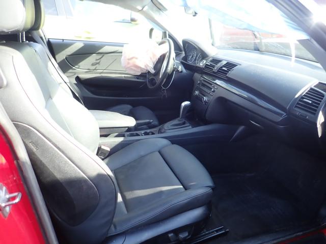 WBAUP7C59AVK77034 - 2010 BMW 128 I RED photo 5