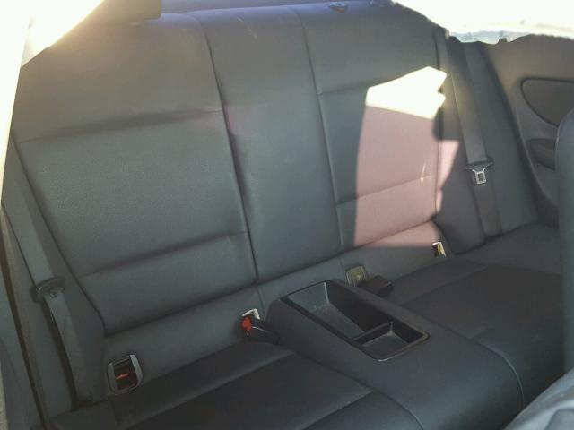 WBAUP7C59AVK77034 - 2010 BMW 128 I RED photo 6