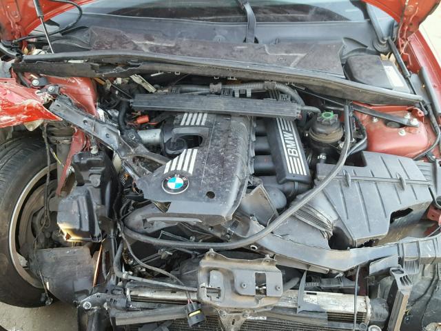 WBAUP7C59AVK77034 - 2010 BMW 128 I RED photo 7