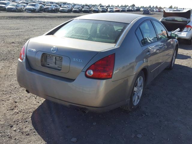 1N4BA41E36C832288 - 2006 NISSAN MAXIMA SE GOLD photo 4