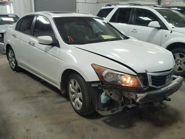 1HGCP36848A075721 - 2008 HONDA ACCORD EXL WHITE photo 1