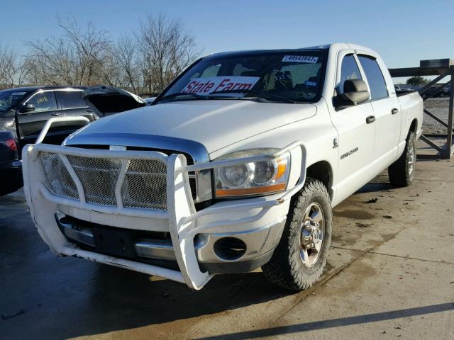 3D7KR29C06G208655 - 2006 DODGE RAM 2500 WHITE photo 2