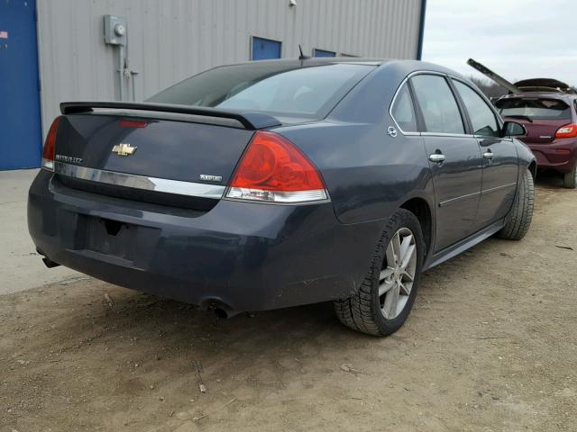 2G1WU57M491133231 - 2009 CHEVROLET IMPALA LTZ CHARCOAL photo 4