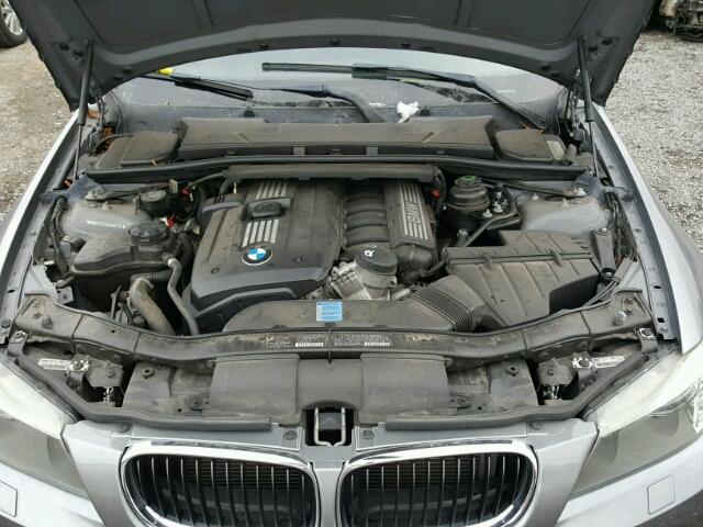 WBAPK5C52AA651121 - 2010 BMW 328 XI SUL GRAY photo 7