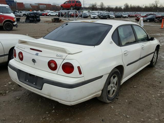 2G1WH52K239442439 - 2003 CHEVROLET IMPALA LS WHITE photo 4