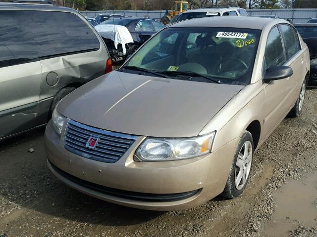 1G8AJ58F57Z154243 - 2007 SATURN ION LEVEL TAN photo 2