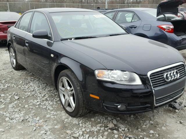 WAUDF78E47A035151 - 2007 AUDI A4 2.0T QU BLACK photo 1