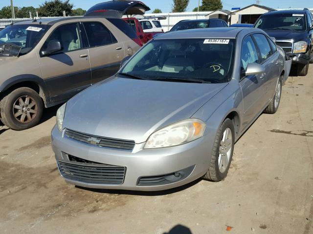 2G1WC581569149541 - 2006 CHEVROLET IMPALA LT SILVER photo 2