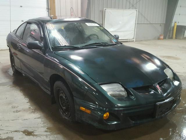 1G2JB124227377660 - 2002 PONTIAC SUNFIRE SE GREEN photo 1