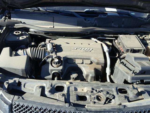 2CNDL23F786297268 - 2008 CHEVROLET EQUINOX LS BLACK photo 7