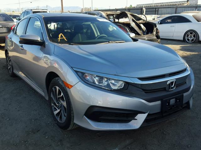 19XFC2F77GE052955 - 2016 HONDA CIVIC EX ვერცხლისფერი ფოტო 1