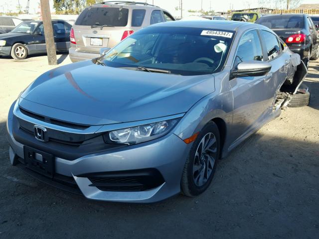 19XFC2F77GE052955 - 2016 HONDA CIVIC EX ვერცხლისფერი ფოტო 2
