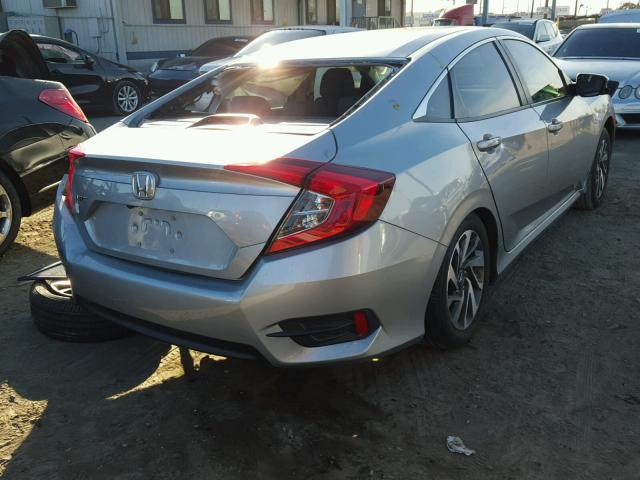 19XFC2F77GE052955 - 2016 HONDA CIVIC EX SILVER photo 4