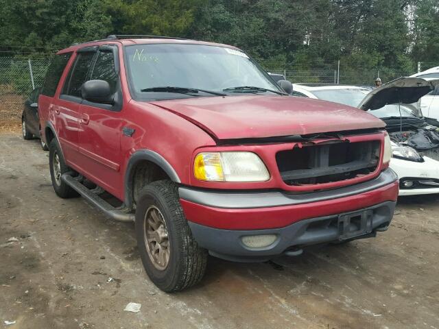 1FMRU1667YLB71900 - 2000 FORD EXPEDITION RED photo 1