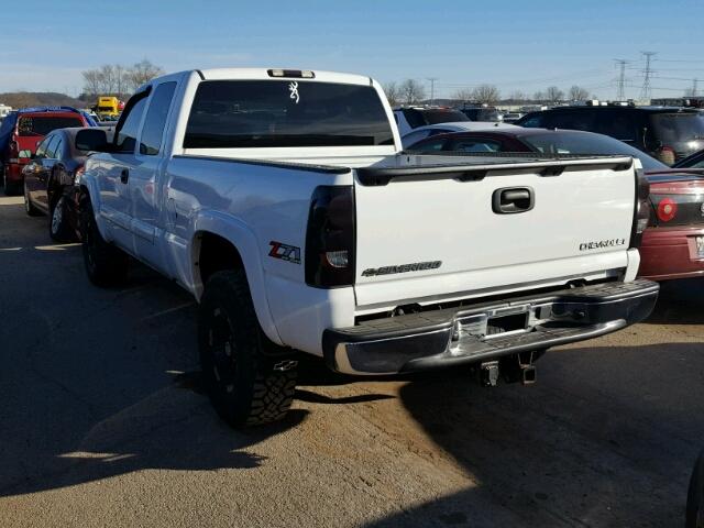 1GCEK19T54E401328 - 2004 CHEVROLET SILVERADO WHITE photo 3